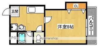 メゾンすばる【3階】の間取り