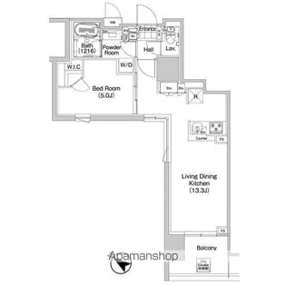 コンフォリア蒲田【4階】の間取り