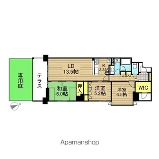 BELISTA戸田公園東【1階】の間取り