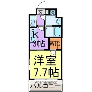 RISINGSUN【301号室】の間取り