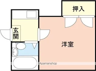 レオパレス西浜第2【2階】の間取り