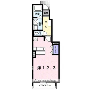 サン・バーディ【1階】の間取り