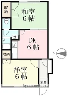星山コーポ【202号室】の間取り