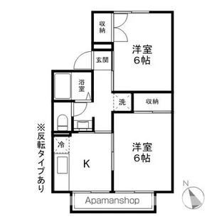 サン・ドエル【2階】の間取り