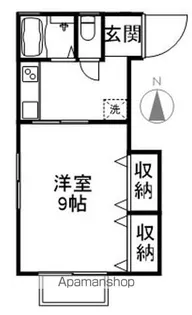 メゾンアン【E号室】の間取り