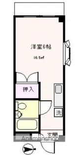 ベルメゾン片岡【303号室】の間取り