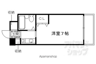 エトワール伏見【4A号室】の間取り