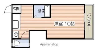 玉里梶原ハイツ【A102号室】の間取り