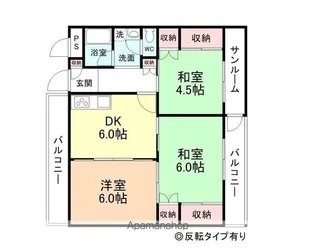エル・セレーノ笹津【102号室】の間取り