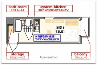コンフォートマンション【7階】の間取り