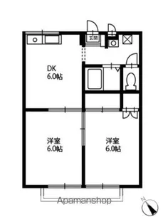 アネックスタウンD棟【1階】の間取り