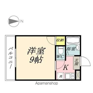 ウィステリア【407号室】の間取り