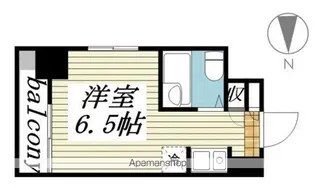 フォーラムイン・東京【*716号室】の間取り