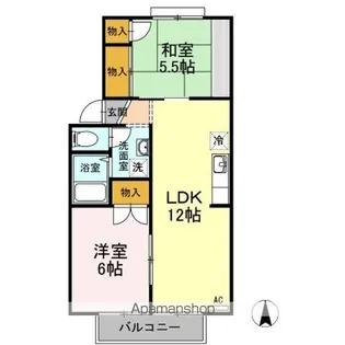 ルミエール22 C棟【2階】の間取り