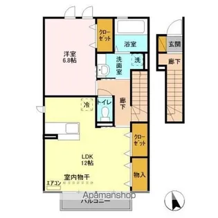 グラン・ボヌール Ⅱ【2階】の間取り
