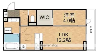 滋賀県草津市東矢倉3丁目【アパート】の間取り