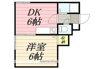 ベッツ北24【2階】の間取り