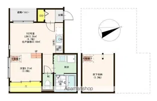 VILLA ANNA【1階】の間取り