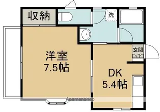 バウメゾンⅢ【1階】の間取り