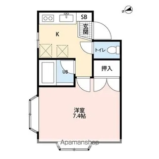 レインボーハイブリッジ【1階】の間取り