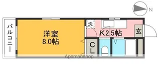 MKマンション【3階】の間取り