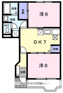 サンライズヒル【1階】の間取り