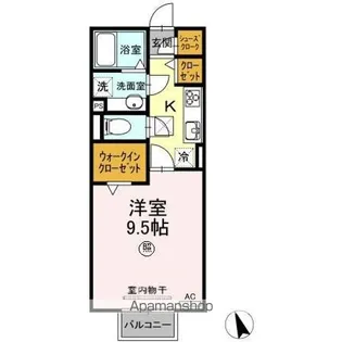 始廣苑(シコウエン)【1階】の間取り