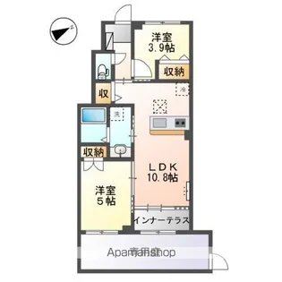 テルヌーラ【1階】の間取り