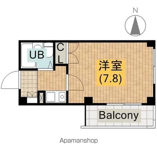 ドミールタチバナ五月町Ⅱ【505号室】の間取り