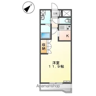 グランピュア【2階】の間取り