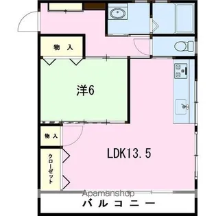 友孝マンション【3階】の間取り