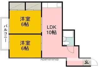 たかおマンション・【3階】の間取り