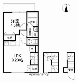 LAZO SALTO KOIWA【3階】の間取り