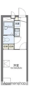 レオパレスI ROOM【2階】の間取り