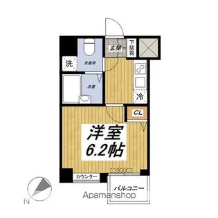 グランヴァンメトロ−1【3階】の間取り