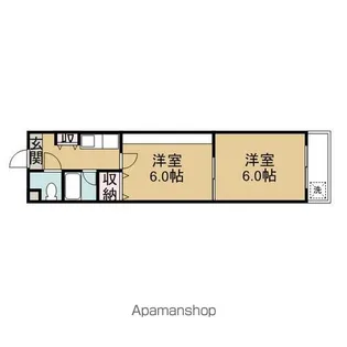 メゾン山本【3階】の間取り