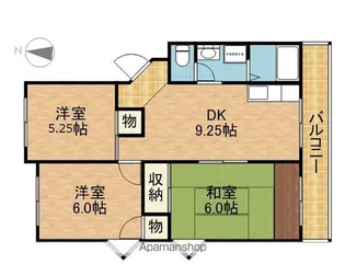 ドリームオアシス【3階】の間取り