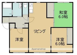 吉田HDSハイムA棟【202号室】の間取り