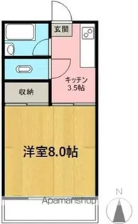 ルナパークテクノ【2階】の間取り