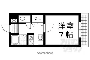BERG義義【4階】の間取り