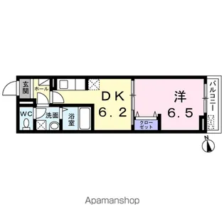東京都武蔵野市境3丁目【アパート】の間取り