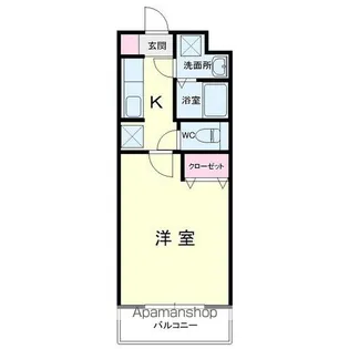カウベルI【3階】の間取り