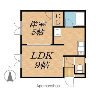 EXCEED【2階】の間取り