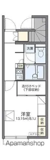レオパレスさくらハイツ【1階】の間取り