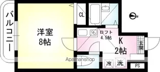 ルピナス・コート【4階】の間取り