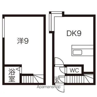 AMS文京台南町Ⅱ【105号室】の間取り