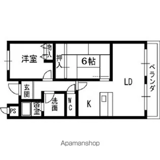 エクセレンス【3階】の間取り