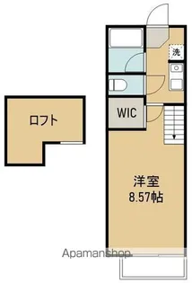 フリーダムヒル中野栄B棟【2階】の間取り