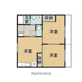 皇徳寺ファーストビルB棟【302号室】の間取り