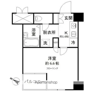 クレール本町【2階】の間取り